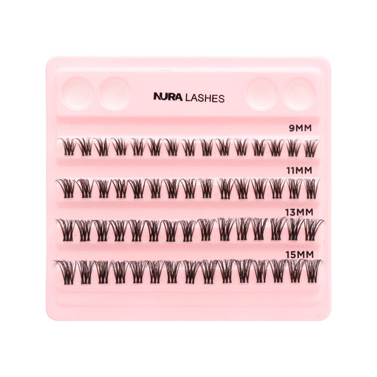 Gentle Wispy Veil | DIY Cluster Lashes