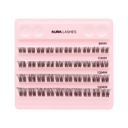 Seamless Natural Bend | DIY Cluster Lashes
