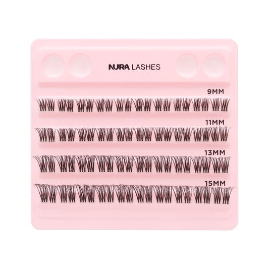Seamless Natural Bend | DIY Cluster Lashes