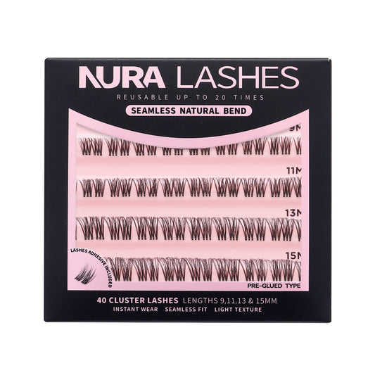 Seamless Natural Bend | DIY Cluster Lashes