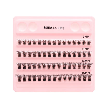 Gentle Wispy Veil | DIY Cluster Lashes