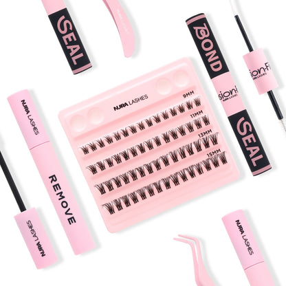 Gentle Wispy Veil | DIY Cluster Lashes