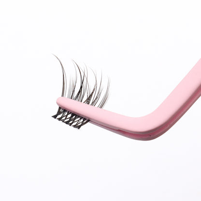 Smooth Glam Grace | DIY Cluster Lashes