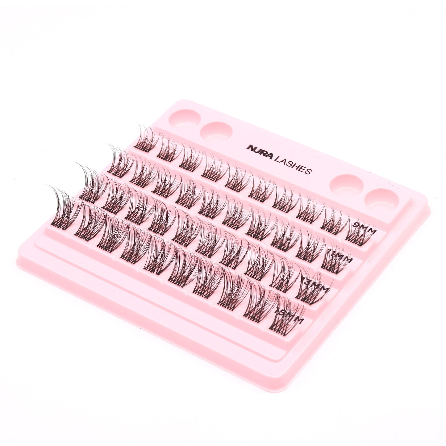 Smooth Glam Grace | DIY Cluster Lashes