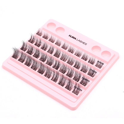 Layered Dramatic Wing | DIY Cluster Lashes