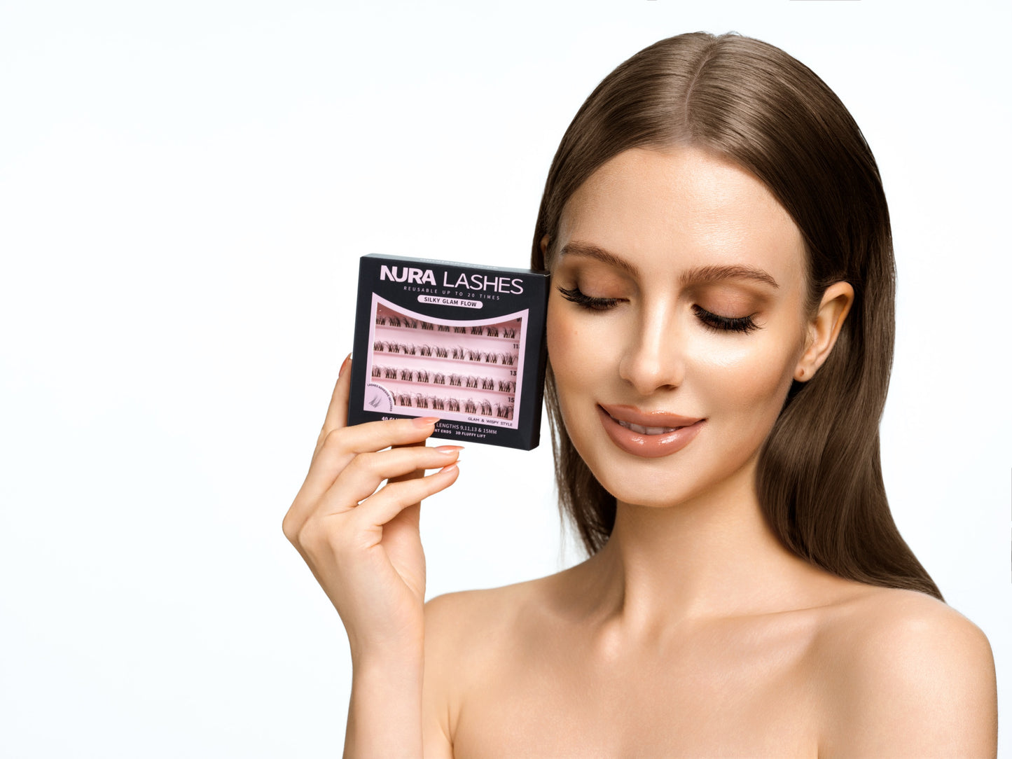 Silky Glam Flow | DIY Cluster Lashes