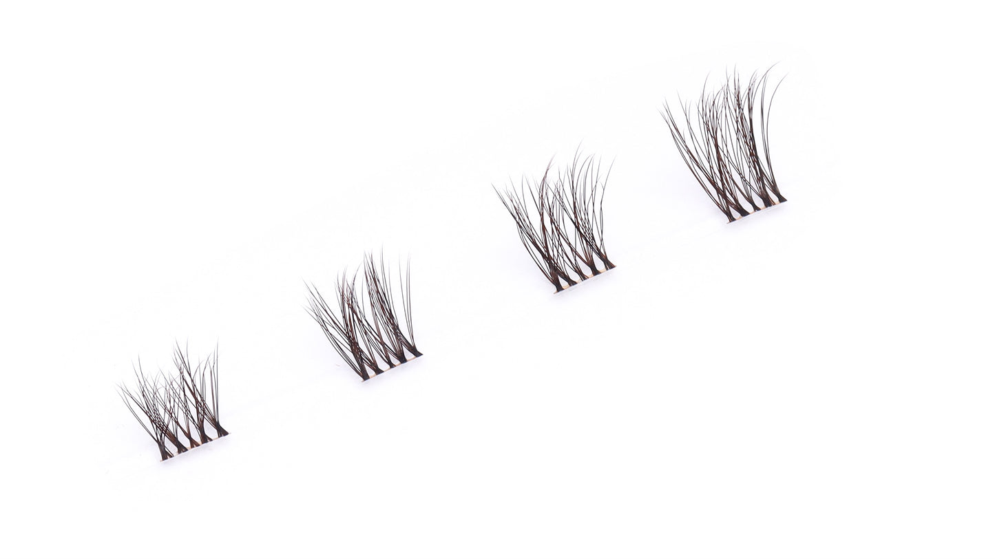 Silky Glam Flow | DIY Cluster Lashes