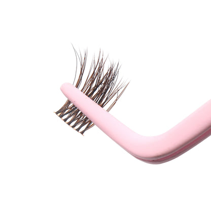 Soft Macha Glow | DIY Cluster Lashes