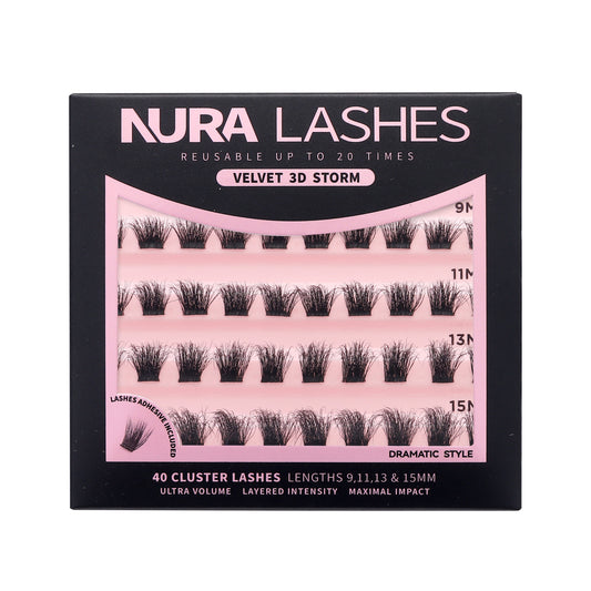 Velvet 3D Storm | DIY Cluster Lashes