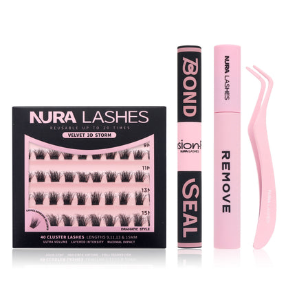 Velvet 3D Storm | DIY Cluster Lashes