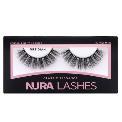 Obsidian | Faux Silk Strip Lashes