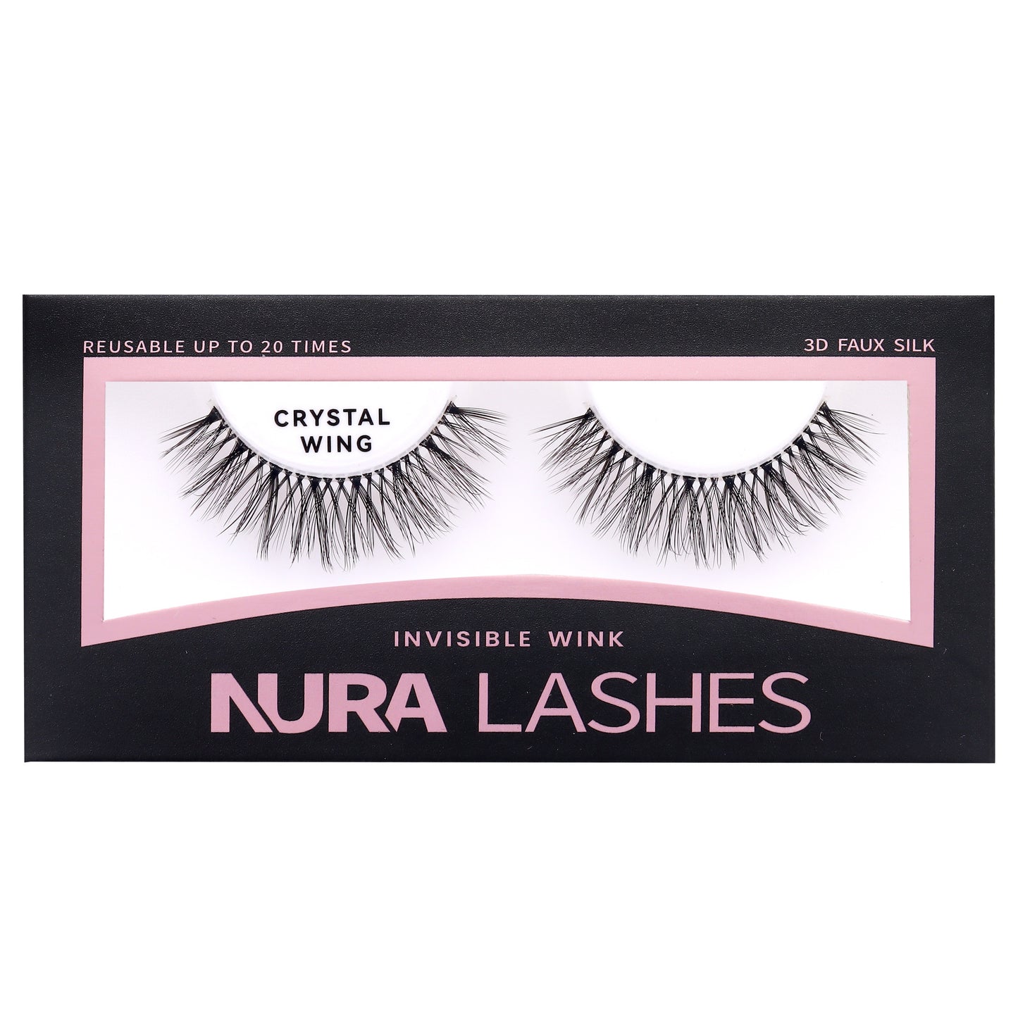 Crystal Wing | Faux Silk Strip Lashes